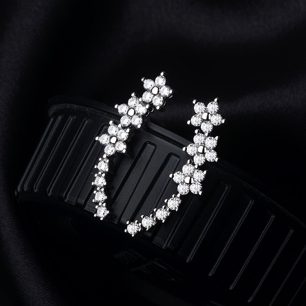 Pendientes florales atemporales