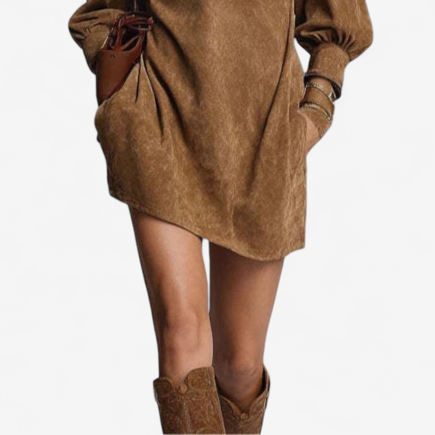 Sabrina™ Vestido casual chic