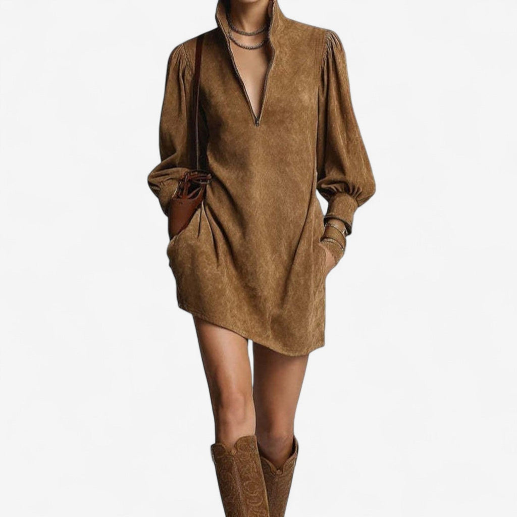 Sabrina™ Vestido casual chic
