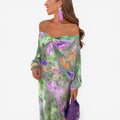 Mariani™ Vestido de flores doble