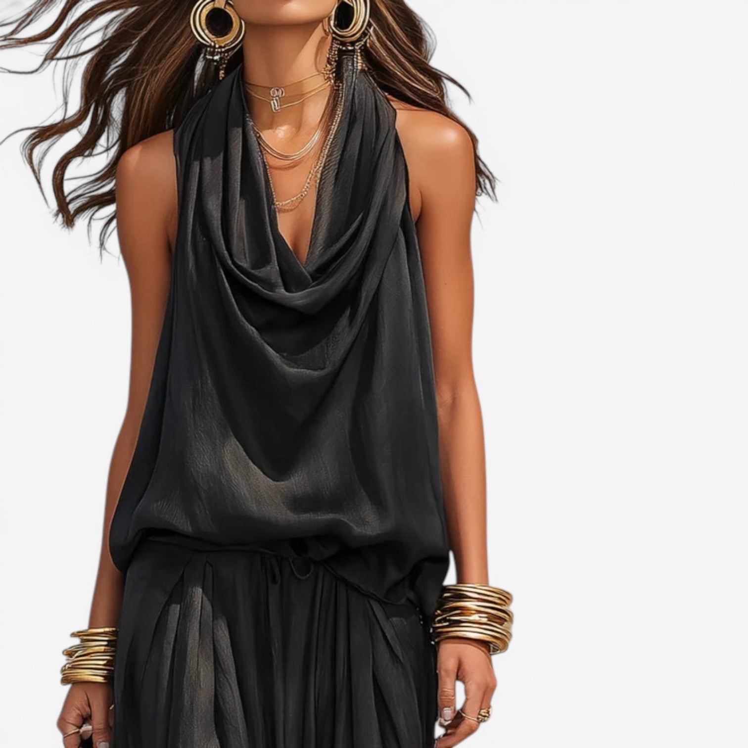 Zyrill™ Vestido negro