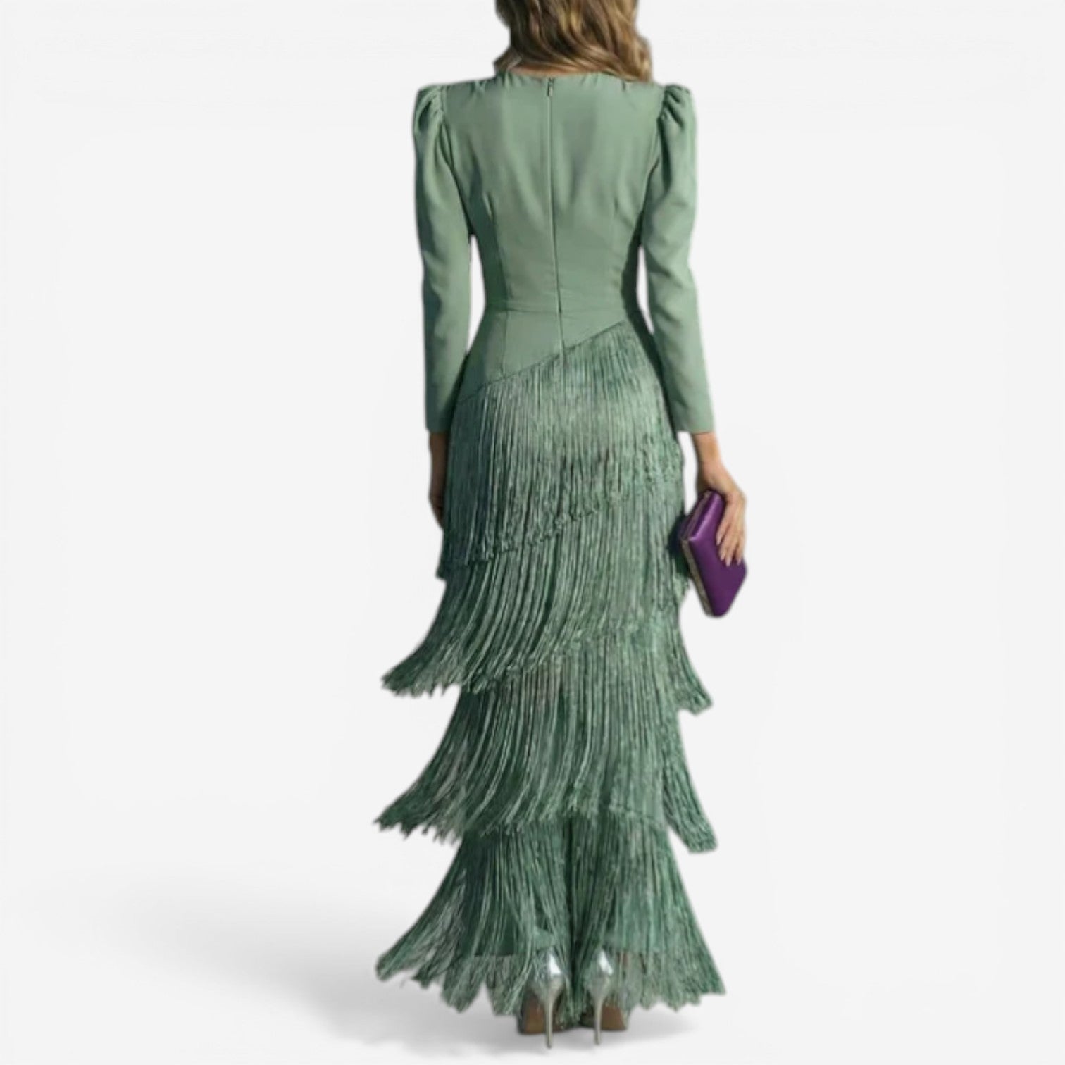Atasha™ Vestido con flecos