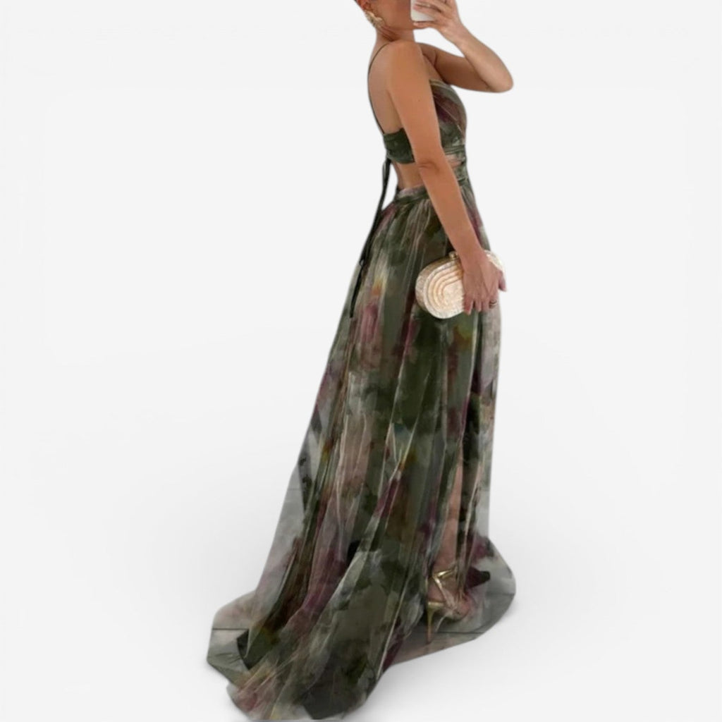Hilda™ Vestido maxi floreado