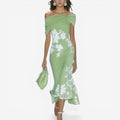 Glaiza™ Vestido midi de flores