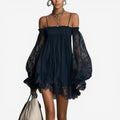 Julliana™ Vestido corto de encaje