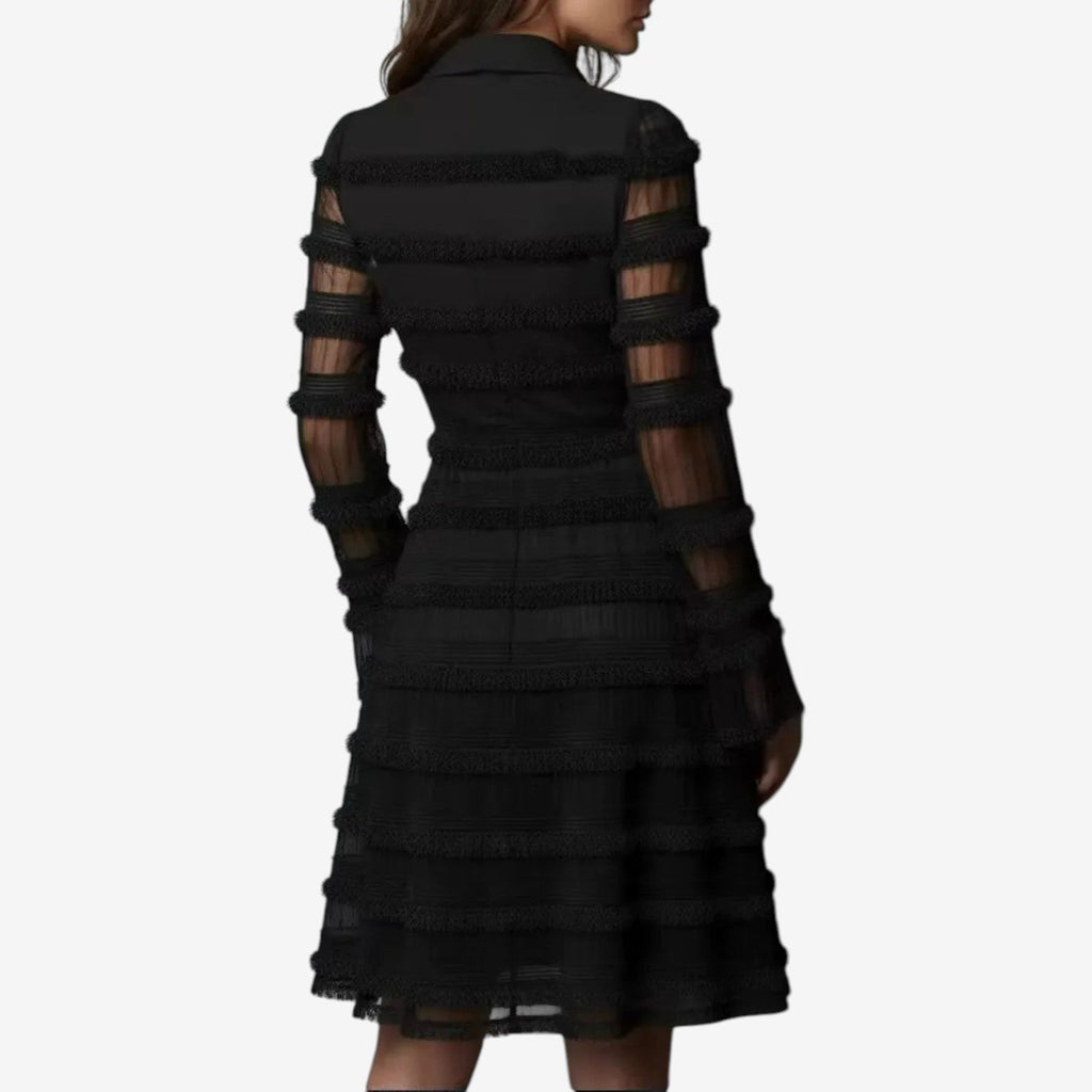 Hazel™ Vestido elegante con volante