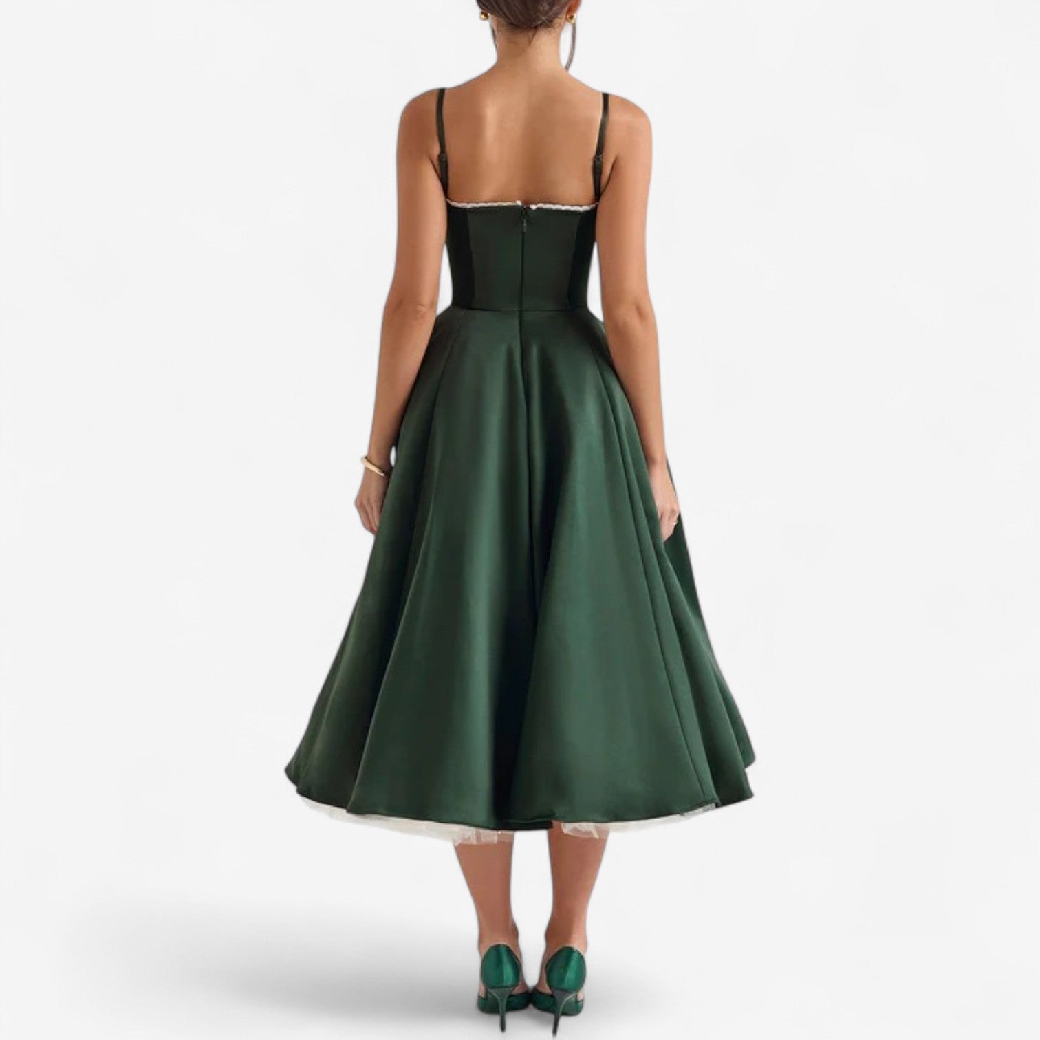Catera™ Vestido acampanado